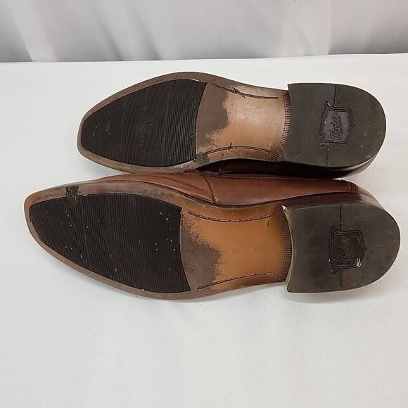 Florsheim Size 10 Men's Dress Shoe - Bit Loafer - Cognac M - Picture 7 of 10